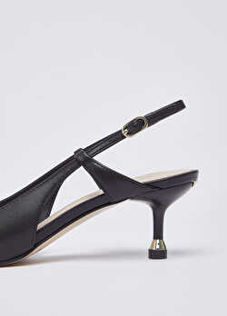 Siyah Nappa Slingback ürünü görüntülemek için tıklayınız