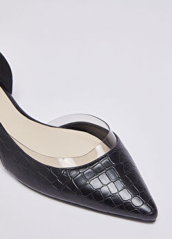 Siyah Baskılı Timsah Rugan Balerin ürünü görüntülemek için tıklayınız