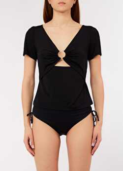 Halka Detaylı Cut-Out Bluz ürünü görüntülemek için tıklayınız