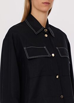 Siyah Uzun Kollu Gömlek ürünü görüntülemek için tıklayınız