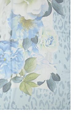 Soluk Mavi Peony Animalier Fular ürünü görüntülemek için tıklayınız