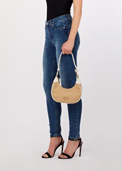 Bej Küçük Hobo Çanta ürünü görüntülemek için tıklayınız