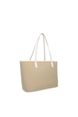 Bej Küçük Tote Çanta ürünü görüntülemek için tıklayınız