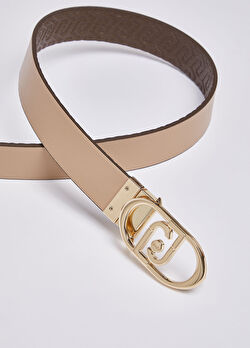 Kahverengi / Pudra Çift Taraflı 3.5 Cm Kemer ürünü görüntülemek için tıklayınız