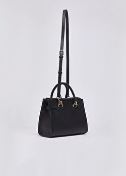 Siyah Küçük Satchel Çanta ürünü görüntülemek için tıklayınız