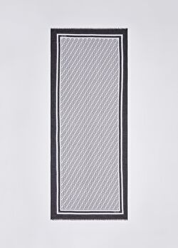 Siyah Zincir Logolu Stola ürünü görüntülemek için tıklayınız