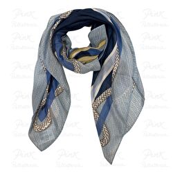 Açık Mavi Oval Logo Fular ürünü görüntülemek için tıklayınız