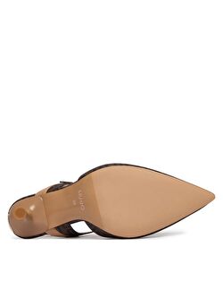 Kahverengi Monogram Saffiano Slingback ürünü görüntülemek için tıklayınız