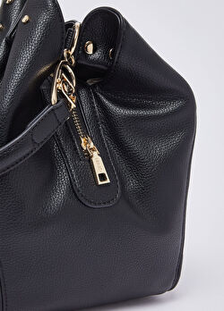 Siyah Orta Boy Satchel Çanta ürünü görüntülemek için tıklayınız