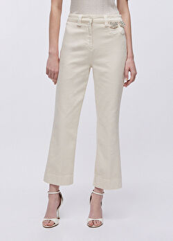 Taş Süslemeli Cropped Pantolon ürünü görüntülemek için tıklayınız