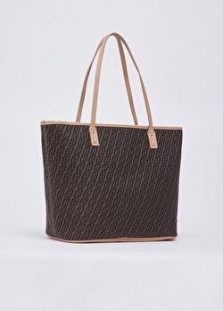 Kahverengi Garnili Orta Boy Tote Çanta ürünü görüntülemek için tıklayınız