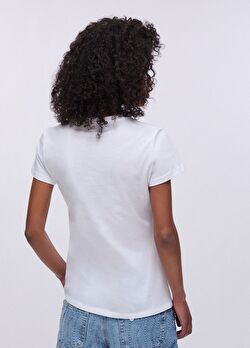 Beyaz Kısa Kollu Moda Tişört ürünü görüntülemek için tıklayınız