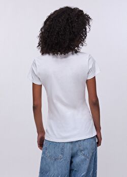 Beyaz Kısa Kollu Moda Tişört ürünü görüntülemek için tıklayınız