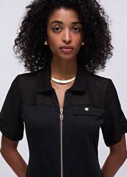 Siyah Jersey Birleşik Elbise ürünü görüntülemek için tıklayınız