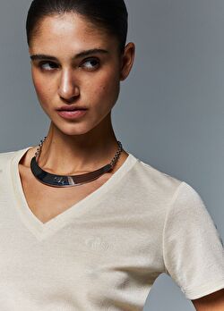 Açık Sarı Kısa Kollu Moda Tişört ürünü görüntülemek için tıklayınız