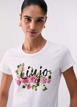 Beyaz / Pembe Kısa Kollu Moda Tişört ürünü görüntülemek için tıklayınız
