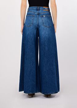 Ultra Wide Leg Jean Pantolon ürünü görüntülemek için tıklayınız