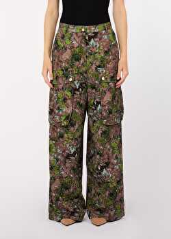Floral Desenli Kargo Pantolon ürünü görüntülemek için tıklayınız