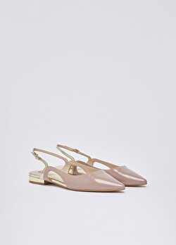 Rugan Sivri Burunlu Slingback Babet ürünü görüntülemek için tıklayınız