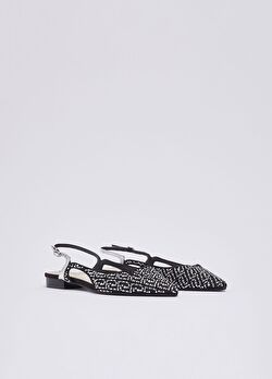 Taş Detaylı Slingback Babet ürünü görüntülemek için tıklayınız