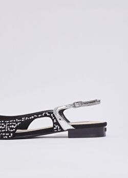 Taş Detaylı Slingback Babet ürünü görüntülemek için tıklayınız