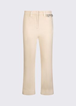 Taş Süslemeli Cropped Pantolon ürünü görüntülemek için tıklayınız
