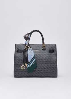 Fularlı Orta Boy Satchel Çanta ürünü görüntülemek için tıklayınız