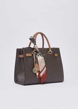 Fularlı Orta Boy Satchel Çanta ürünü görüntülemek için tıklayınız