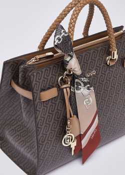 Fularlı Orta Boy Satchel Çanta ürünü görüntülemek için tıklayınız