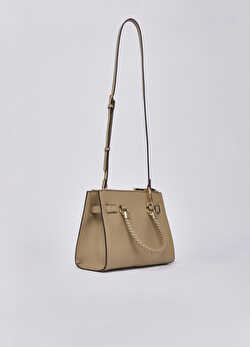 Koyu Bej Küçük Satchel Çanta ürünü görüntülemek için tıklayınız