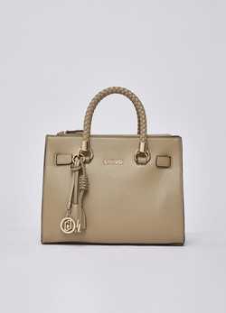 Koyu Bej Küçük Satchel Çanta ürünü görüntülemek için tıklayınız