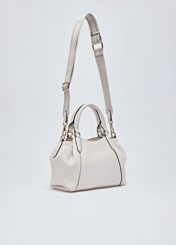 Krem Küçük Satchel Çanta ürünü görüntülemek için tıklayınız
