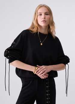 Bağcıklı Sweatshirt ürünü görüntülemek için tıklayınız