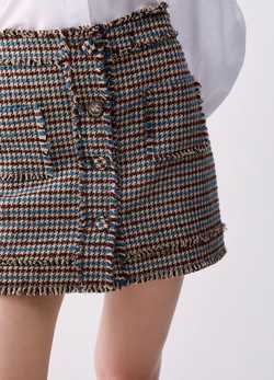 Tweed Mini Etek ürünü görüntülemek için tıklayınız
