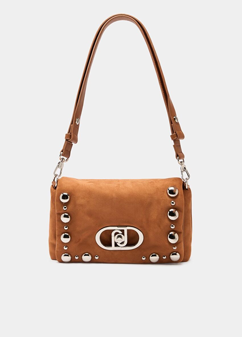 Taba Süet LaPuffy Orta Çanta