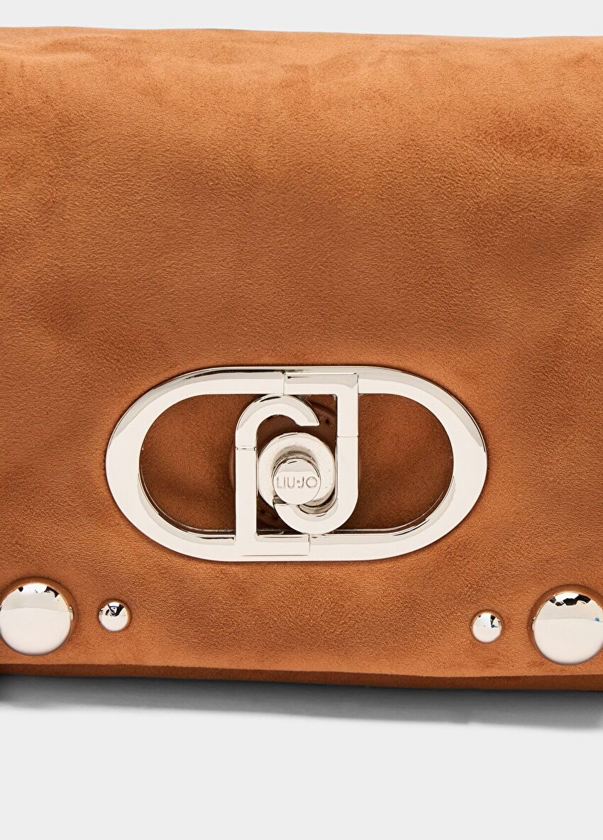 Taba Süet LaPuffy Orta Çanta