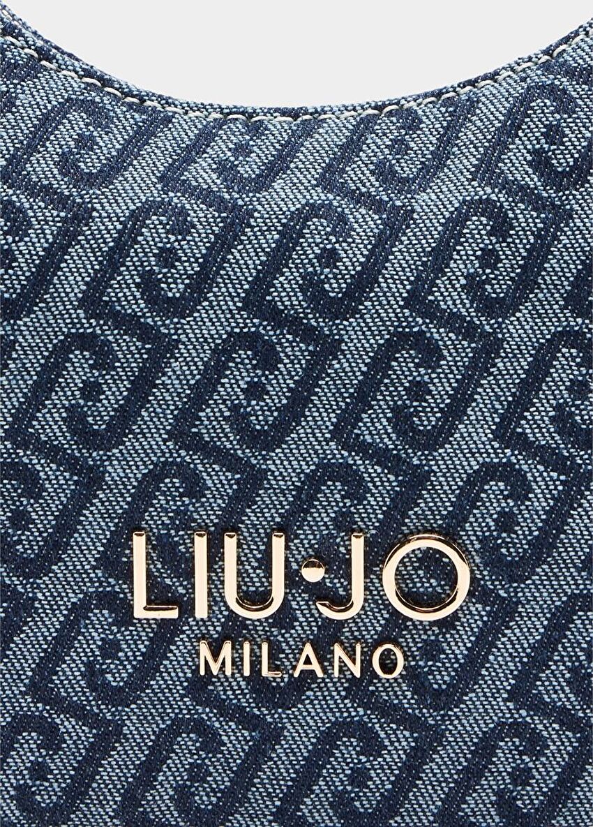 Lacivert Küçük Hobo Çanta