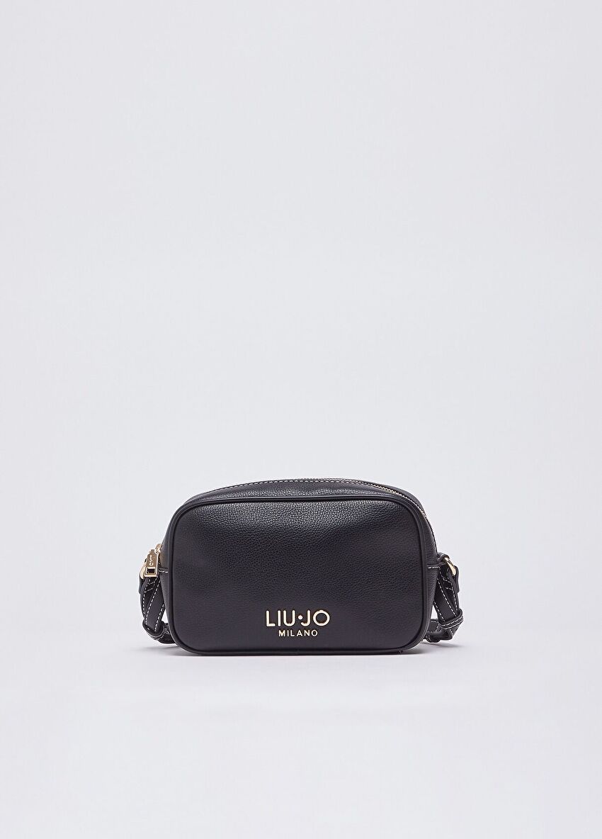 Siyah Küçük Kamera Çantası