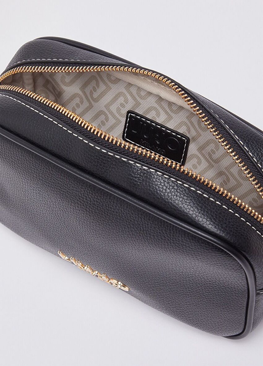 Siyah Küçük Kamera Çantası