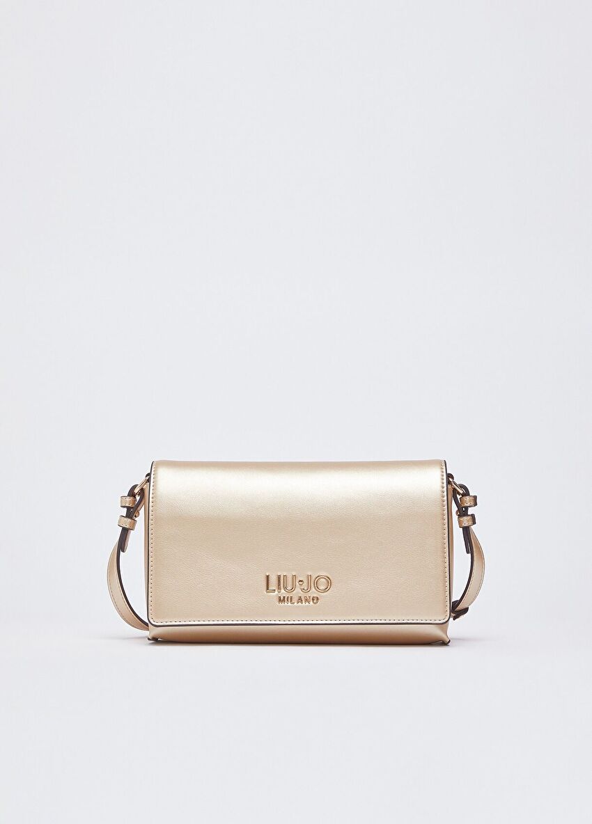 Altın Rengi Küçük Omuz Çantası