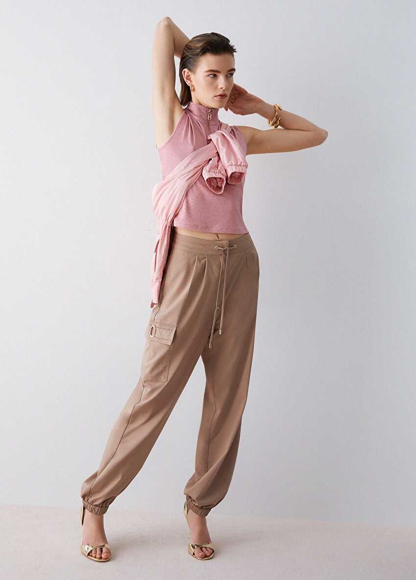 Kargo Cepli Jogger Pantolon