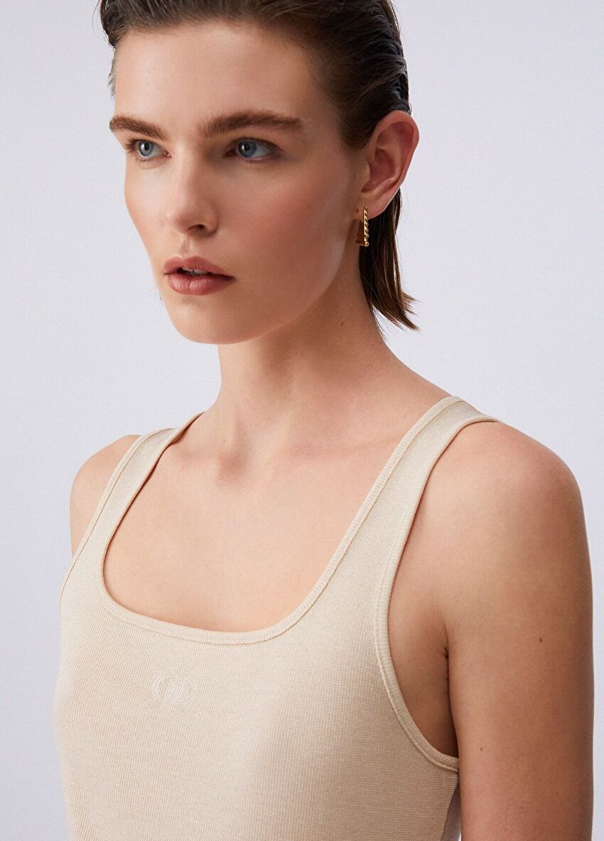 Açık Sarı Kısa Kollu Tişört