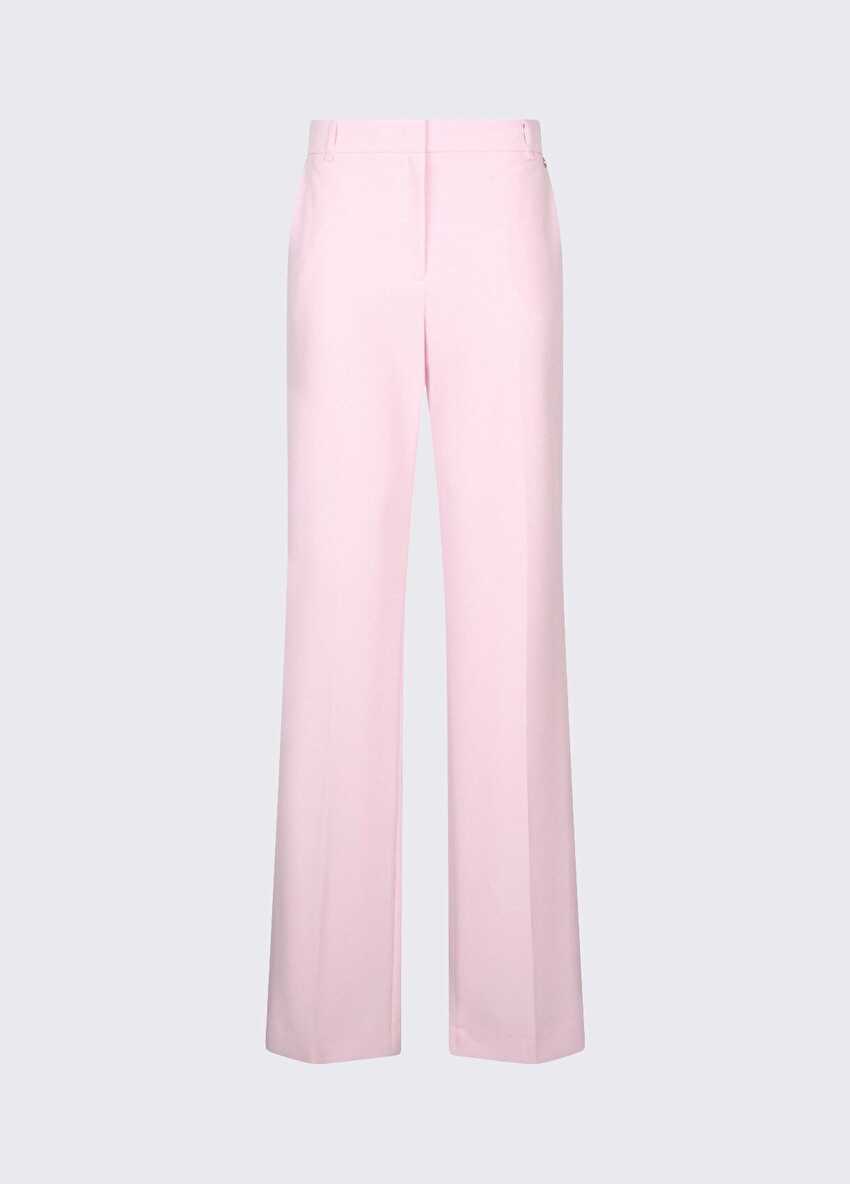 Pembe Düz Kesim Pantolon
