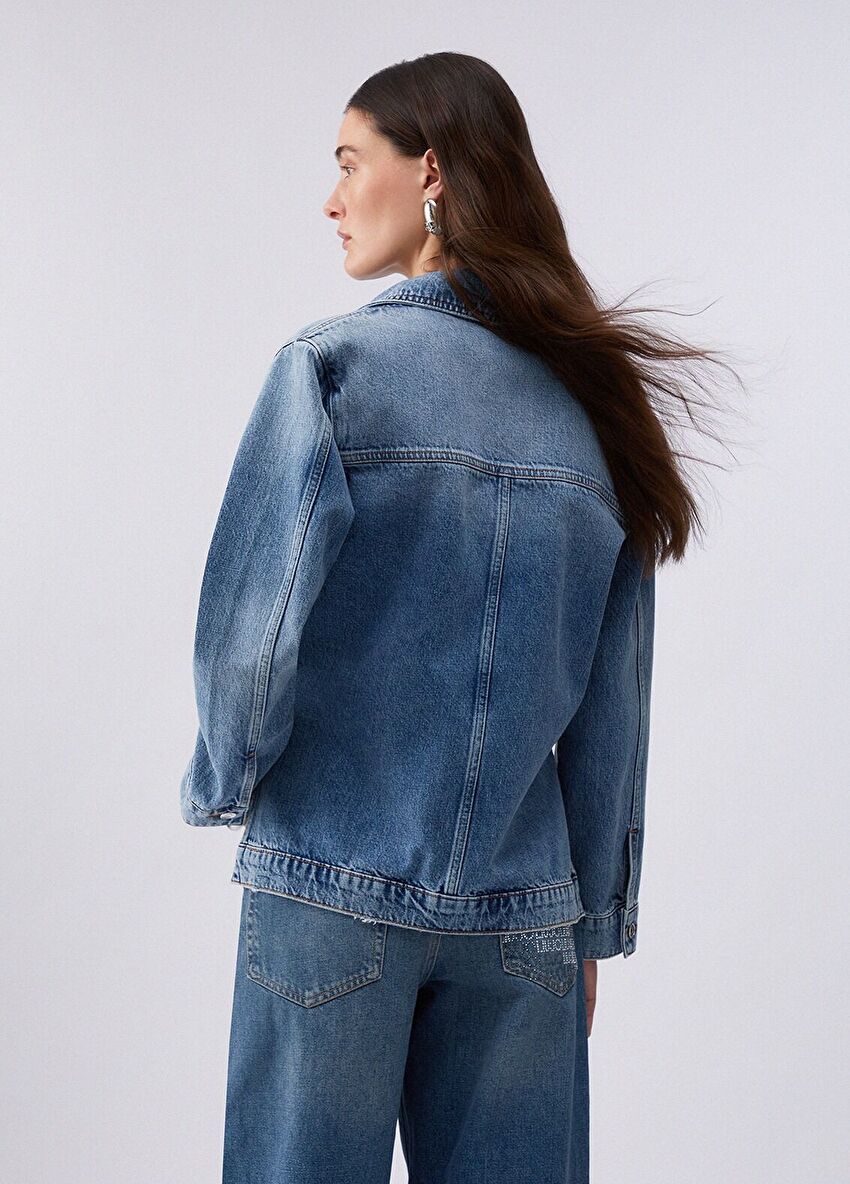 Mavi Yeni Oversize Denim Ceket