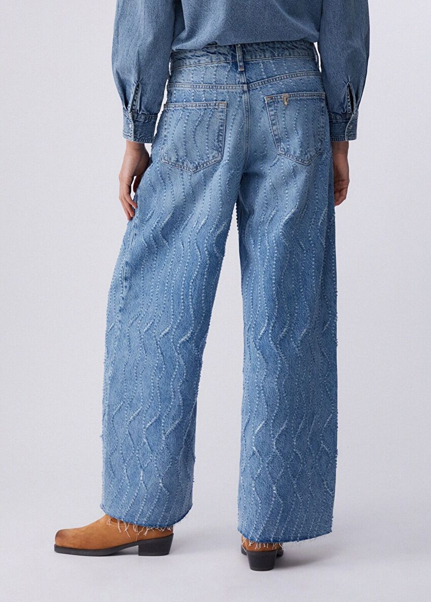 Mavi Flare Denim Pantolon
