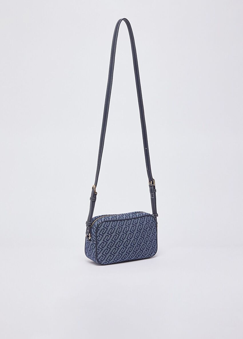 Lacivert Küçük Kamera Çantası