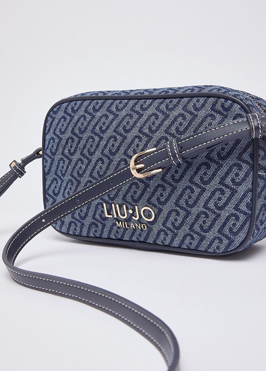 Lacivert Küçük Kamera Çantası