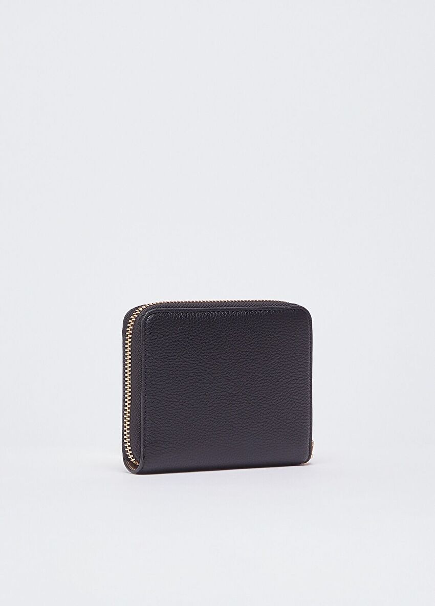 Siyah Fermuarlı Cüzdan