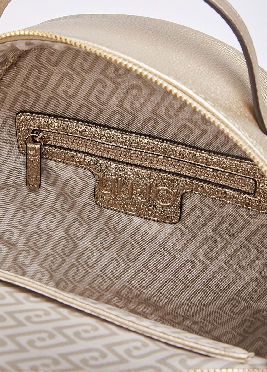 Altın Rengi Orta Boy Sırt Çantası