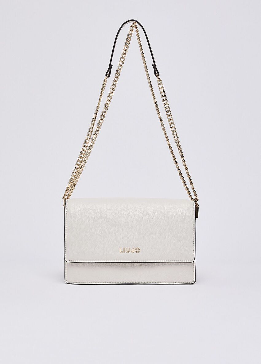 Krem Küçük Çapraz Çanta